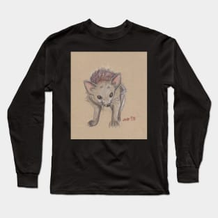 Indian Long-Eared Hedgehog Long Sleeve T-Shirt